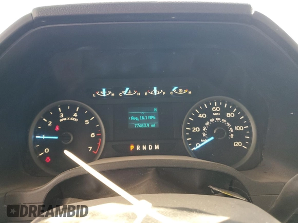 2018 Ford F-150 XL with VIN 1FTEW1E58JFA19859, listed as a Copart auction lot 63862625 with 77,463 mi miles and Salvage title. Bid and sale history available at DreamBid. Image 9.