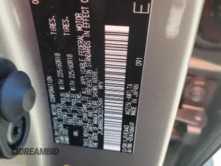 2019 Lexus NX 300 with VIN JTJBARBZ3K2212949, listed as a Copart auction lot 61261645 with 27,432 mi miles and Salvage title. Bid and sale history available at DreamBid. Image 13.