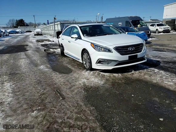 2016 Hyundai Sonata 2.4L Sport with VIN 5NPE34AF5GH380408, listed as a Copart auction lot 45174545 with 76,732 mi miles and Salvage Title. Bid and sale history available at carsss.com. Image 13.