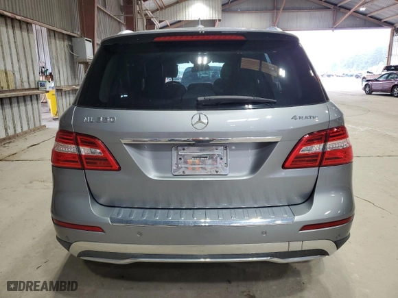 2012 Mercedes-Benz M-Class ML 350 with VIN 4JGDA5HB2CA024117, listed as a Copart auction lot 51155355 with 105,851 mi miles and Salvage Title. Bid and sale history available at carsss.com. Image 6.