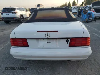 1997 Mercedes-Benz SL-Class with VIN WDBFA63F5VF143197, listed as a Copart auction lot 45003735 with 100,250 mi miles and Salvage Title. Bid and sale history available at carsss.com. Image 6.