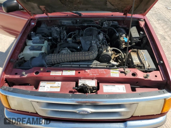 1997 Ford Ranger XLT with VIN 1FTCR14X1VTA54994, listed as a Copart auction lot 60426025 with 77,619 mi miles and Clean title. Bid and sale history available at DreamBid. Image 11.