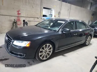2015 Audi A8 3.0T с VIN WAU3GAFD9FN023200, выставлен на аукционе Copart как лот 59856315 с пробегом 140 472 миль миль и Списание • Salvage title. История ставок и продаж доступна на DreamBid. Изображение 1.