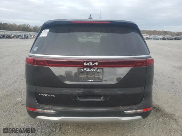 2024 Kia Carnival LX with VIN KNDNB4H31R6403369, listed as a Copart auction lot 79284344 with 17,928 mi miles and Salvage Title. Bid and sale history available at carsss.com. Image 6.
