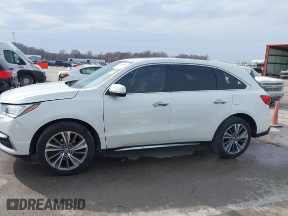 2017 Acura MDX w/Technology Pkg with VIN 5FRYD4H5XHB037230, listed as a IAAI auction lot 41695097 with 79,109 mi miles. Bid and sale history available at carsss.com. Image 14.