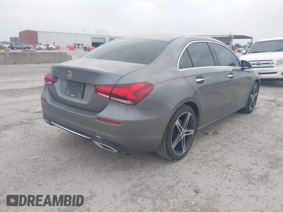 2019 Mercedes-Benz A 220 with VIN WDD3G4EB2KW016409, listed as a IAAI auction lot 42268156 with 110,425 mi miles and . Bid and sale history available at DreamBid. Image 4.