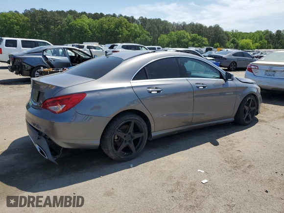 2019 Mercedes-Benz CLA 250 with VIN WDDSJ4EB8KN770417, listed as a Copart auction lot 53099275 with 73,628 mi miles and Salvage title. Bid and sale history available at DreamBid. Image 3.