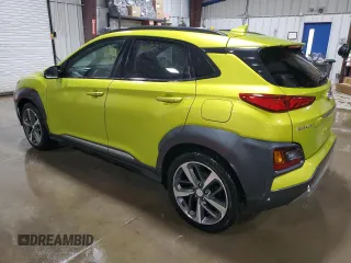 2019 Hyundai Kona Ultimate with VIN KM8K5CA54KU251357, listed as a Copart auction lot 48055745 with 65,021 mi miles and Salvage Title. Bid and sale history available at carsss.com. Image 2.