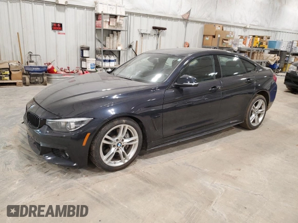 2019 BMW 4 Series 440i xDrive with VIN WBA4J7C53KBM74527, listed as a Copart auction lot 82386114 with 60,751 mi miles and Non Repairable. Bid and sale history available at carsss.com. Image 1.