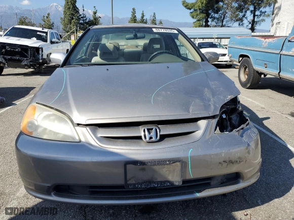 2003 Honda Civic EX with VIN 1HGEM22963L011414, listed as a Copart auction lot 48778535 with 173,078 mi miles and Salvage Title. Bid and sale history available at carsss.com. Image 5.