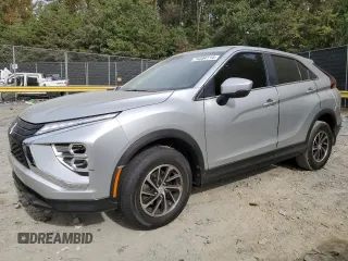 2023 Mitsubishi Eclipse Cross ES z VIN JA4ATUAA1PZ052103, wystawiony jako Copart lot #74354114 z przebiegiem 56 601 mil mil oraz Szkoda całkowita • Salvage title. Historia ofert i sprzedaży dostępna na DreamBid. Obrazek 1.