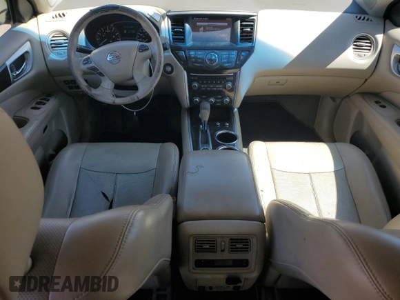 2014 Nissan Pathfinder S with VIN 5N1AR2MM1EC687297, listed as a Copart auction lot 57609195 with 212,280 mi miles and Clean title. Bid and sale history available at DreamBid. Image 8.