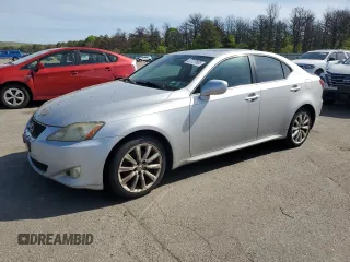 2008 Lexus IS 250 with VIN JTHCK262082027256, listed as a Copart auction lot 57727885 with 136,662 mi miles and Clean title. Bid and sale history available at DreamBid. Image 1.
