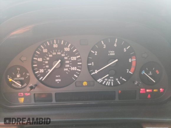 2001 BMW 7 Series 740iA with VIN WBAGG83431DN84652, listed as a Copart auction lot 64172434 with 75,598 mi miles and Salvage Title. Bid and sale history available at carsss.com. Image 12.