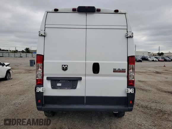 2019 Ram ProMaster Cargo with VIN 3C6TRVCG2KE539424, listed as a Copart auction lot 41985374 with 80,597 mi miles and . Bid and sale history available at DreamBid. Image 6.