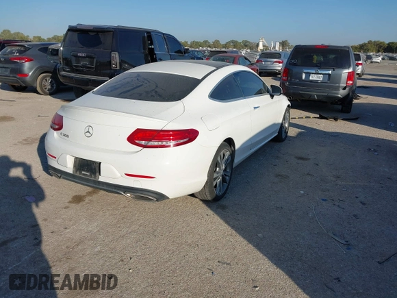2017 Mercedes-Benz C 300 with VIN WDDWJ4JB6HF436591, listed as a IAAI auction lot 40655655 with 132,790 mi miles and . Bid and sale history available at carsss.com. Image 4.