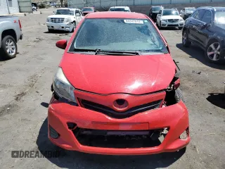 2013 Toyota Yaris L with VIN JTDJTUD33DD572217, listed as a Copart auction lot 66847514 with 0 mi miles and Salvage Title. Bid and sale history available at carsss.com. Image 5.