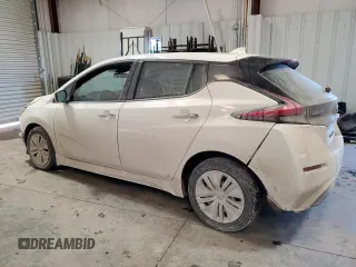 2022 Nissan LEAF S with VIN 1N4AZ1BV8NC563785, listed as a Copart auction lot 45876735 with 35,284 mi miles and Salvage Title. Bid and sale history available at DreamBid. Image 2.