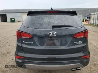2017 Hyundai Santa Fe Ultimate with VIN 5XYZWDLA2HG450918, listed as a Copart auction lot 64413195 with 130,500 mi miles and Clean title. Bid and sale history available at DreamBid. Image 6.