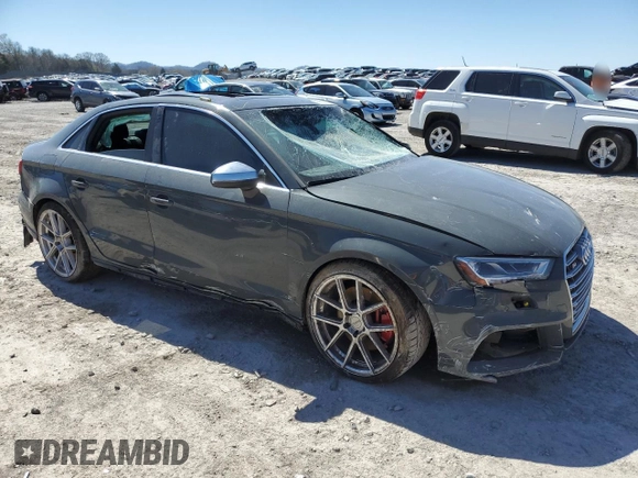 2017 Audi S3 Premium Plus with VIN WAUB1GFF6H1030844, listed as a Copart auction lot 44782623 with 93,184 mi miles. Bid and sale history available at carsss.com. Image 4.