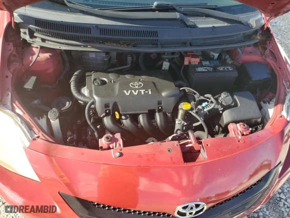 2008 Toyota Yaris with VIN JTDBT923881280414, listed as a Copart auction lot 50832125 with 136,788 mi miles and Salvage Title. Bid and sale history available at carsss.com. Image 12.