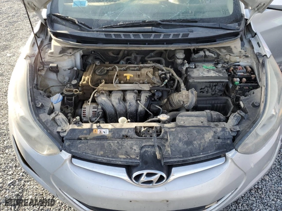 2015 Hyundai Elantra SE with VIN 5NPDH4AEXFH550314, listed as a Copart auction lot 42247985 with 159,663 mi miles and Salvage Title. Bid and sale history available at carsss.com. Image 11.