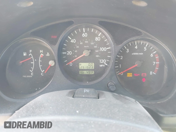 2003 Subaru Forester XS with VIN JF1SG65673G743292, listed as a IAAI auction lot 41587235 with 251,523 mi miles. Bid and sale history available at carsss.com. Image 7.