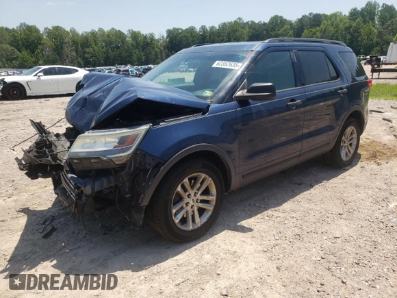 2016 Ford Explorer with VIN 1FM5K7B82GGB02344, listed as a Copart auction lot 62352635 with 119,437 mi miles and Salvage title. Bid and sale history available at DreamBid. Image 1.