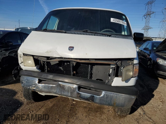 1997 Dodge Cargo z VIN 2B6HB21Y3VK569853, wystawiony jako Copart lot #43560165 z przebiegiem 197 658 mil mil oraz Szkoda całkowita • Salvage title. Historia ofert i sprzedaży dostępna na DreamBid. Obrazek 5.