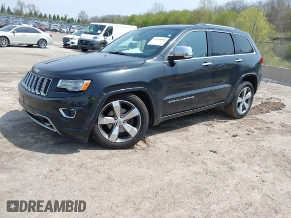 2016 Jeep Grand Cherokee Overland with VIN 1C4RJFCG5GC343752, listed as a IAAI auction lot 42138080 with 86,777 mi miles and . Bid and sale history available at DreamBid. Image 17.
