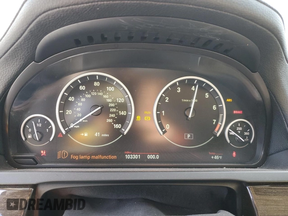 2012 BMW 7 Series 750Li с VIN WBAKB8C54CC965064, выставлен на аукционе Copart как лот 46308795 с пробегом 103 301 миль миль и Списание • Salvage title. История ставок и продаж доступна на DreamBid. Изображение 9.