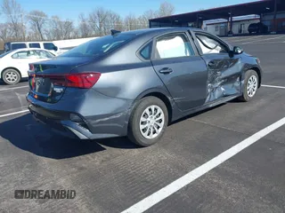 2023 Kia Forte LXS with VIN 3KPF24AD0PE508080, listed as a IAAI auction lot 41838744 with 19,933 mi miles. Bid and sale history available at carsss.com. Image 4.