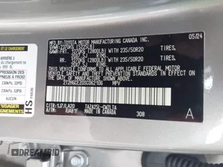 2025 Lexus NX 350 Luxury with VIN 2T2HGCEZ0SC062106, listed as a IAAI auction lot 42604940 with 3,775 mi miles and . Bid and sale history available at DreamBid. Image 9.
