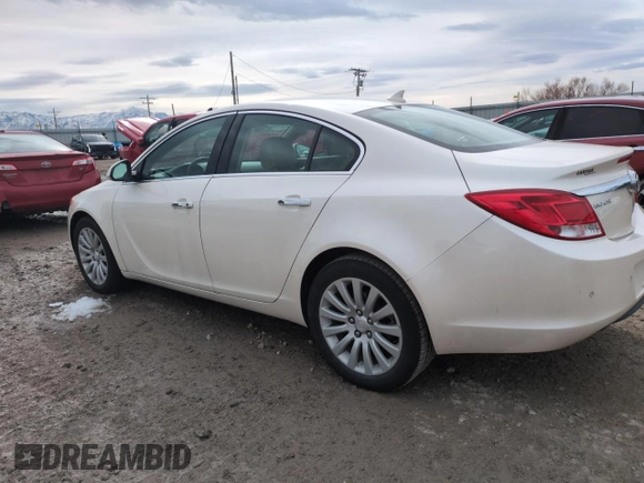 2012 Buick Regal Premium 1 with VIN 2G4GS5EK5C9147081, listed as a Copart auction lot 49494855 with 99,488 mi miles and Salvage title. Bid and sale history available at DreamBid. Image 2.