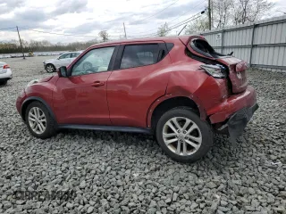 2015 Nissan Juke SL z VIN JN8AF5MR0FT508702, wystawiony jako Copart lot #53206925 z przebiegiem 108 733 mil mil oraz Szkody całkowita. Historia ofert i sprzedaży dostępna na DreamBid. Obrazek 2.