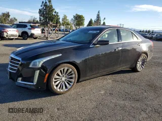 2016 Cadillac CTS Premium Collection RWD with VIN 1G6AT5SS8G0185760, listed as a Copart auction lot 87536205 with 42,480 mi miles and Salvage title. Bid and sale history available at DreamBid. Image 1.