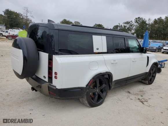 2023 Land Rover Defender X-Dynamic SE with VIN SALE2FEU2P2201677, listed as a Copart auction lot 84627114 with 16,292 mi miles and Salvage Title. Bid and sale history available at carsss.com. Image 3.