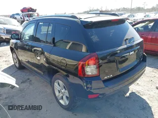 2014 Jeep Compass Latitude with VIN 1C4NJDEBXED551427, listed as a IAAI auction lot 41863047 with 75,913 mi miles. Bid and sale history available at carsss.com. Image 3.