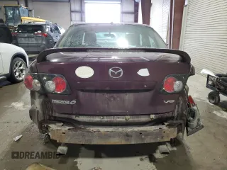 2007 Mazda 6 S Sport VE with VIN 1YVHP80D575M08954, listed as a Copart auction lot 42034825 with 134,880 mi miles and Salvage Title. Bid and sale history available at DreamBid. Image 6.