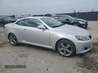 2012 Lexus IS 250 C z VIN JTHFF2C24C2523806, wystawiony jako Copart lot #87842305 z przebiegiem Nie podano mil oraz Czysty tytuł • Clean title. Historia ofert i sprzedaży dostępna na DreamBid. Obrazek 4.
