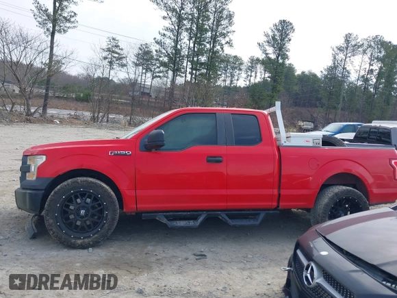 2015 Ford F-150 XL with VIN 1FTEX1CF4FFB01314, listed as a IAAI auction lot 41793296 with 141,347 mi miles. Bid and sale history available at carsss.com. Image 14.