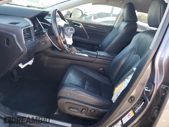 2016 Lexus RX 350 with VIN 2T2BZMCA8GC028697, listed as a Copart auction lot 42185345 with 231,734 mi miles and Salvage Title. Bid and sale history available at DreamBid. Image 7.
