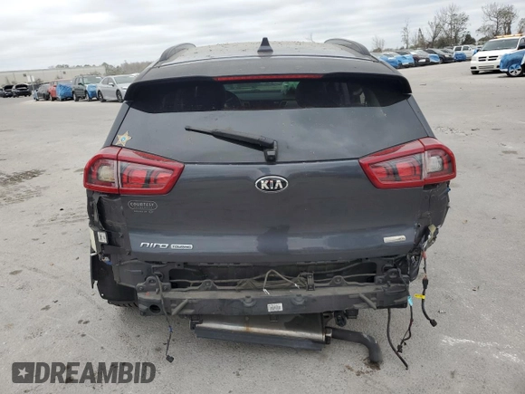 2019 Kia Niro EX with VIN KNDCC3LC4K5222283, listed as a Copart auction lot 45430815 with 83,319 mi miles and Non Repairable. Bid and sale history available at carsss.com. Image 6.