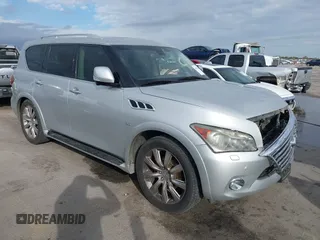 2014 Infiniti QX80 z VIN JN8AZ2NE0E9063701, wystawiony jako IAAI lot #41891388 z przebiegiem 178 249 mil mil oraz . Historia ofert i sprzedaży dostępna na DreamBid. Obrazek 1.