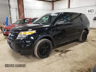 2013 Ford Utility Police Interceptor with VIN 1FM5K8ARXDGC40533, listed as a Copart auction lot 47173185 with 176,801 mi miles and Clean Title. Bid and sale history available at carsss.com. Image 1.