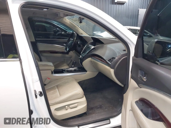 2014 Acura MDX with VIN 5FRYD3H28EB003234, listed as a IAAI auction lot 41101167 with 192,090 mi miles. Bid and sale history available at carsss.com. Image 5.