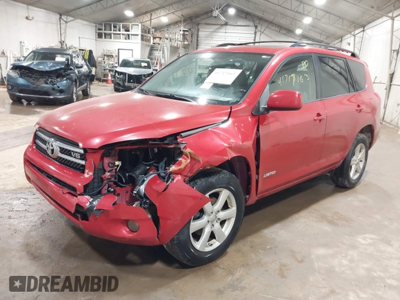 2007 Toyota RAV4 Limited with VIN JTMZK31V175014189, listed as a IAAI auction lot 41717163 with 189,376 mi miles. Bid and sale history available at carsss.com. Image 2.