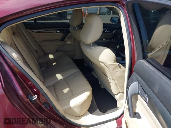 2012 Acura TL Tech Auto with VIN 19UUA8F54CA017030, listed as a IAAI auction lot 41914858 with 212,811 mi miles. Bid and sale history available at carsss.com. Image 8.