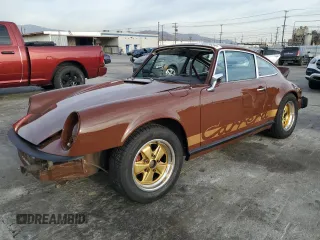 1975 Porsche 911 with VIN 9115201599, listed as a Copart auction lot 82812374 with 69,699 mi miles and Salvage title. Bid and sale history available at DreamBid. Image 1.