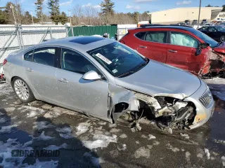 2011 Buick Regal CXL RL6 with VIN W04GU5GC8B1006328, listed as a Copart auction lot 45150265 with 134,015 mi miles and Salvage Title. Bid and sale history available at carsss.com. Image 4.
